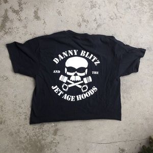 Danny Blitz Band Tee Cropped
